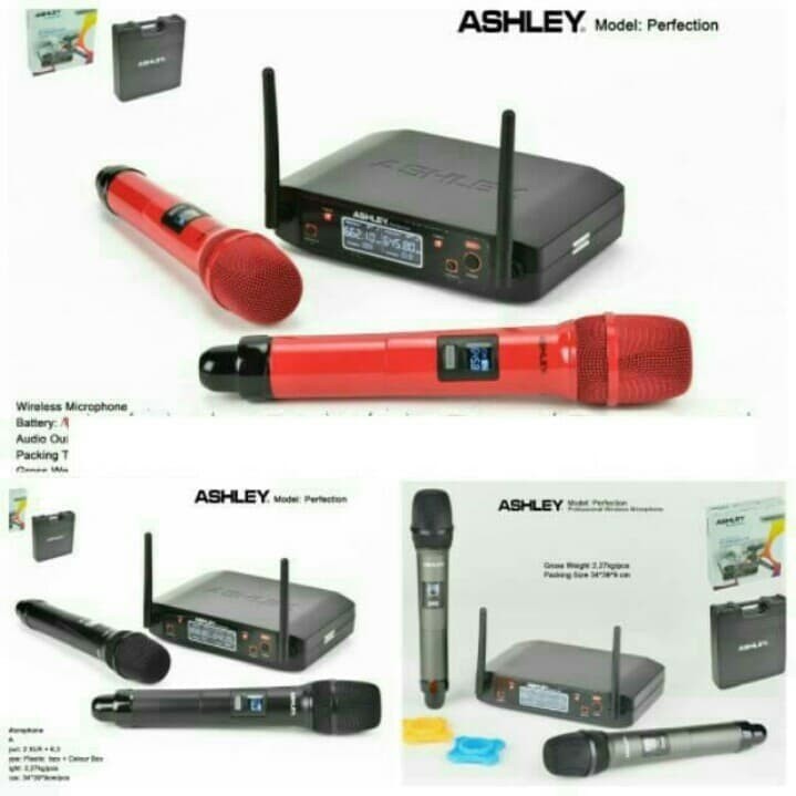 Mic Wireless Ashley Perfection Free koper Handheld Ori