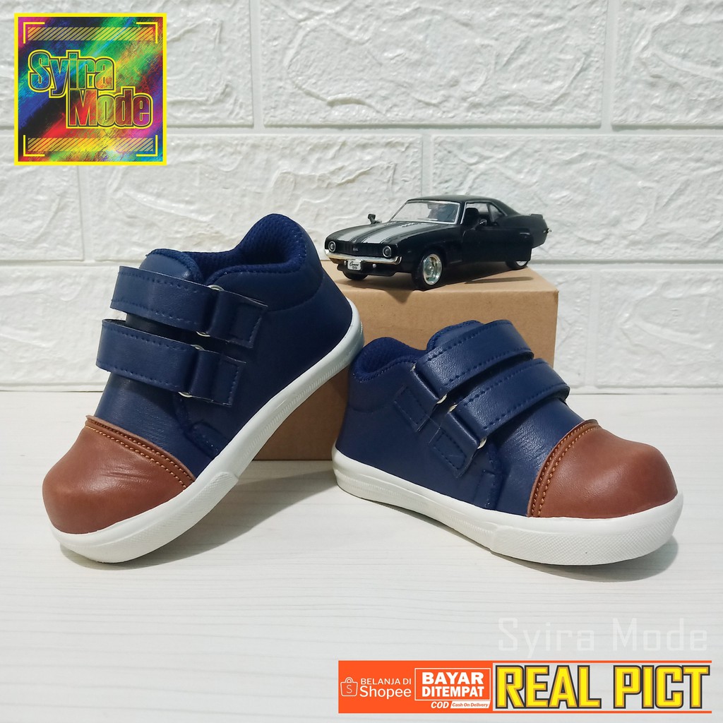 Sepatu Anak Laki-Laki / Sepatu Anak Usia 1 - 3 Tahun. Sneakers Prepet Ring-2 Cassual