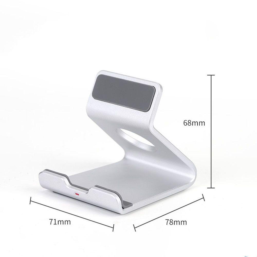 Agustina Holder Ponsel Kreatif Paduan Aluminium Desktop Genggam Adjustable Tablet Holder