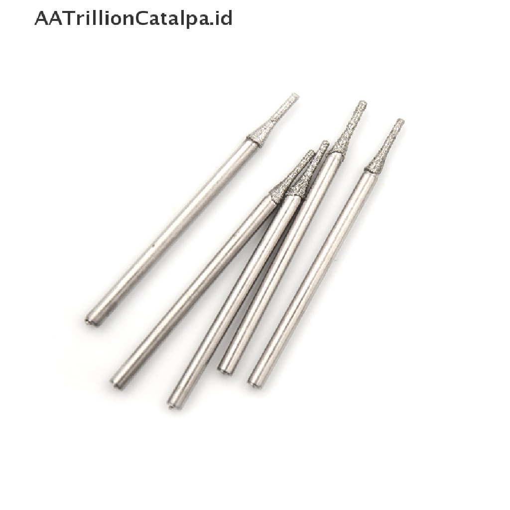 Aatrillioncatalpa 20pcsset Mata Bor Lapis Berlian Diameter 1mm Untuk Alat Pertukangan