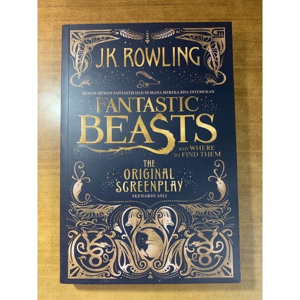 fantastic beasts and where to find them (novel bahasa indonesia)