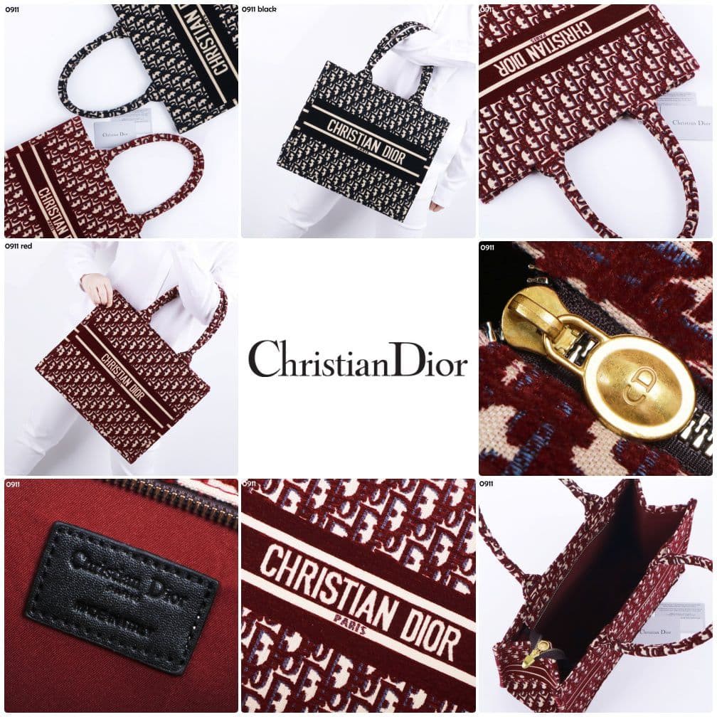 COD ❤️ Tas Wanita tote Christian Dior Book Totebag Premium Import best seller CD