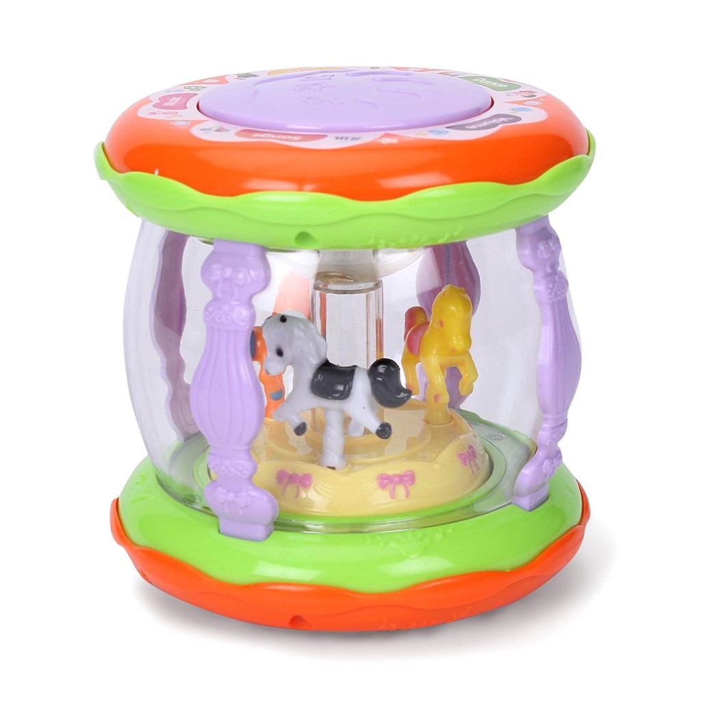 BCY-6006B WONDERLAND DRUM KECIL MAINAN BAYI MERRY GO ROUND
