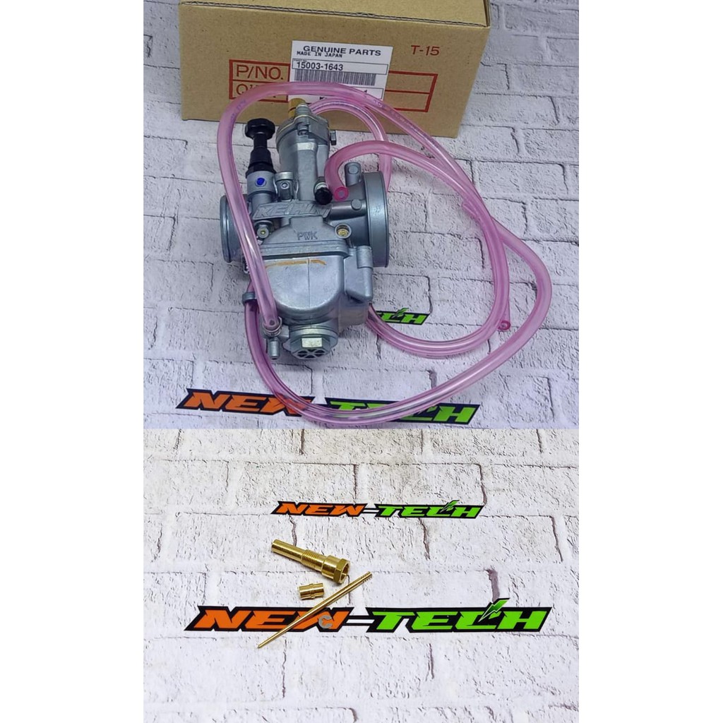 KARBURATOR PWK28 KX85 ORIGINAL + JARUM JJH NOZZLE COPY SUDCO PNP KLX 150