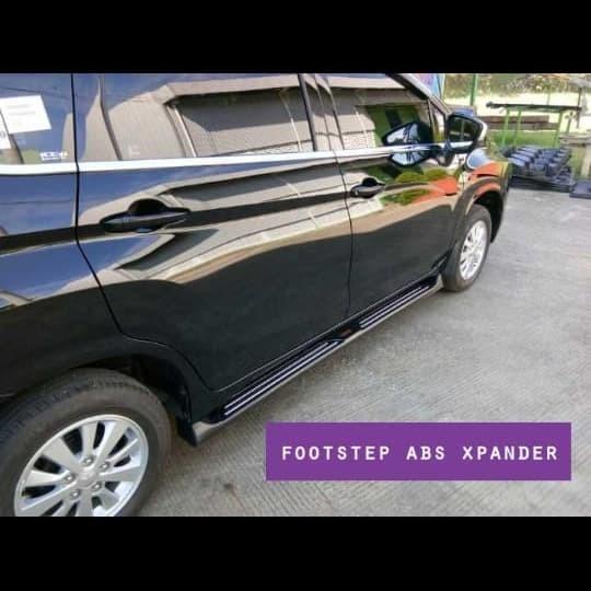 footstep foot step pijakan injakan samping mobil xpander