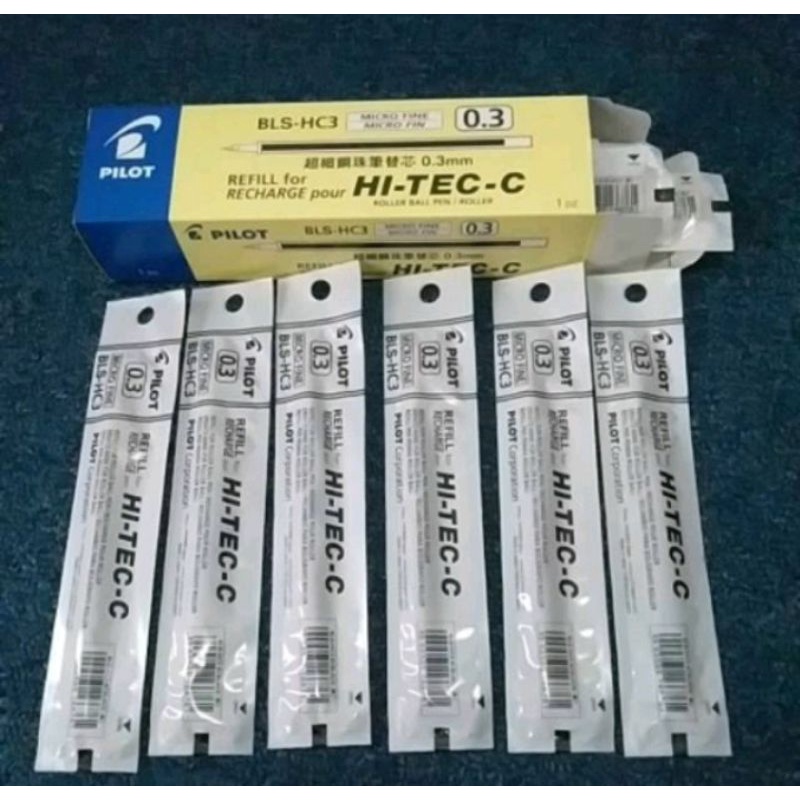 

Refill / Isi Ulang Pulpen / Pen / Pena Hi-Tech Pilot 0.3mm Ecer (1pcs)