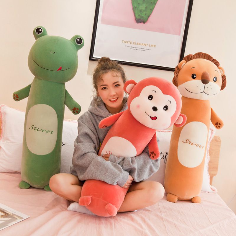 90cm Mainan Soft Stuffed Animals Sleeping Pillow Doll Plush Toy Cushion Kids Toy Gift Boneka