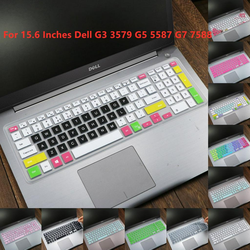 Soft Case Silikon Ultra Tipis Cover Pelindung Keyboard Laptop Dell G3 3579 G5 5587 G7 7588 15.6 &quot;