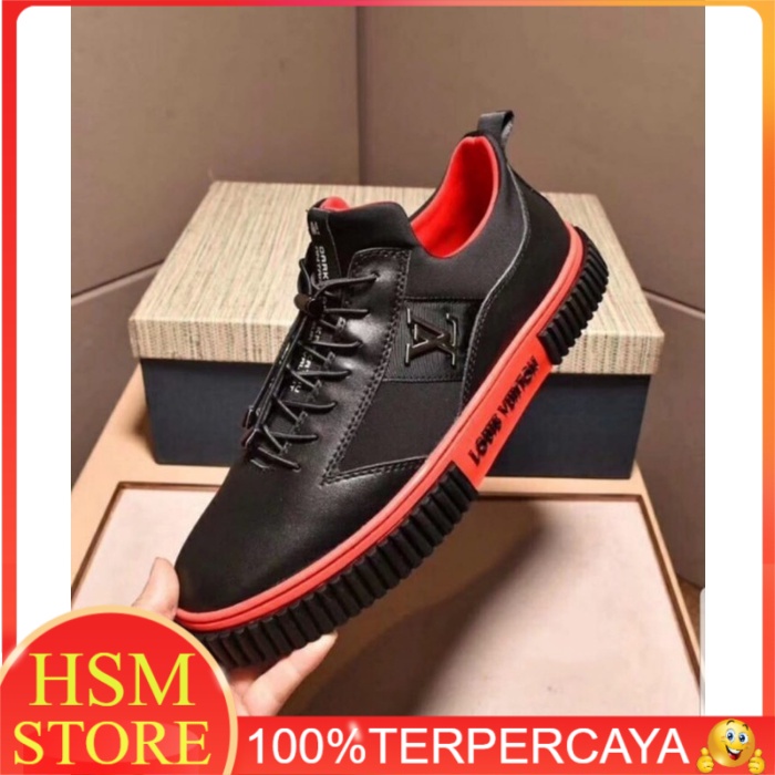 SEPATU SNEAKERS PRIA LV BRANDED MIRROR ORIGINAL SSP-192