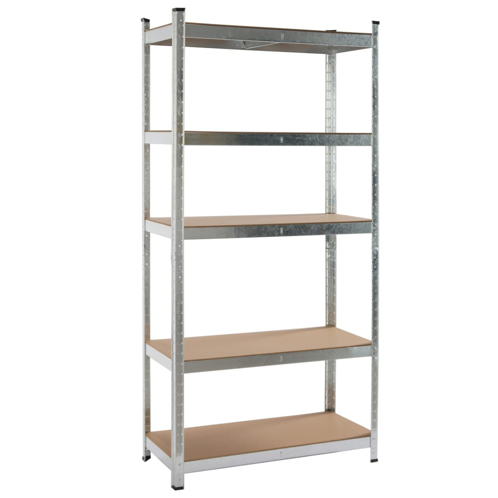 Rak Besi MDF Board 5 Susun Tanpa Baut Boltless Steel Rack