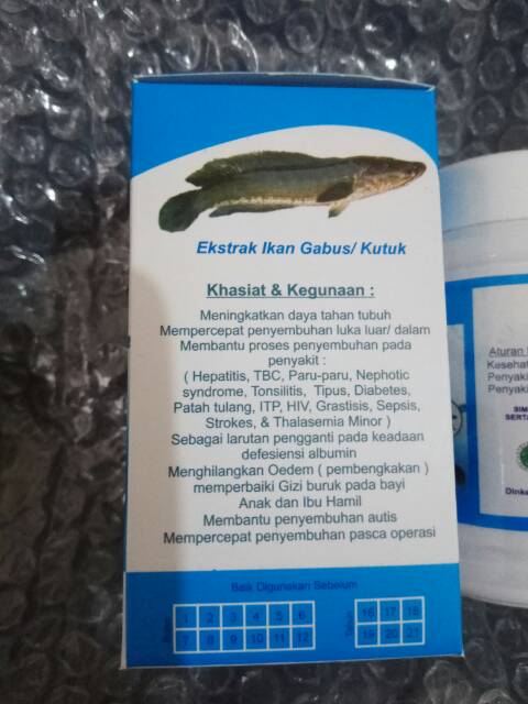 Pro Albumin Extract Ikan Gabus Untuk Penyembuhan Luka Indonesia