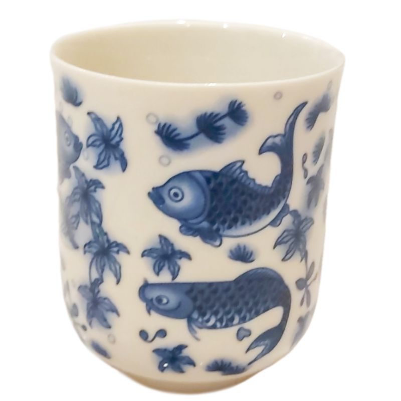 CHINESE BLUE TEA CUP MUG