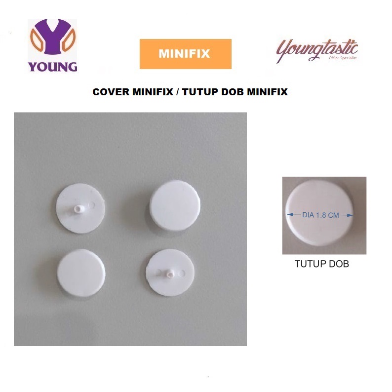 Ergosit - Cover Minifix / Tutup Baut / Sekrup Cover
