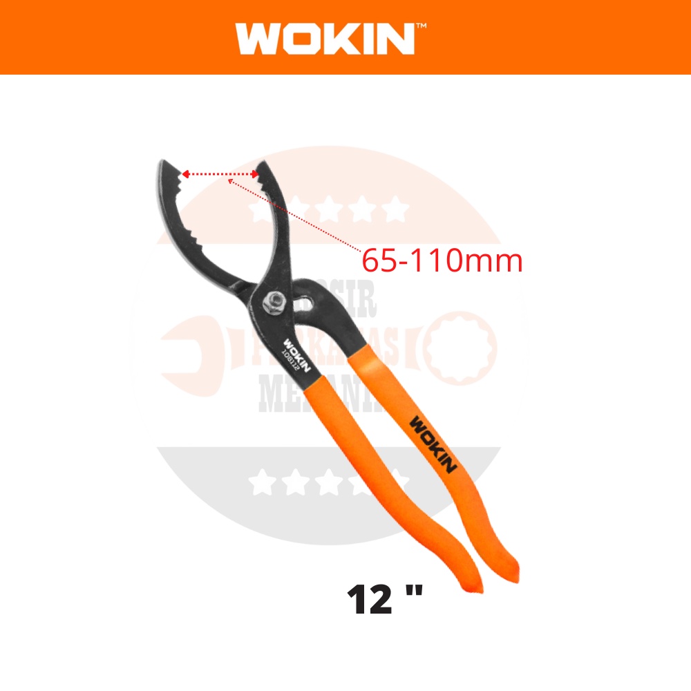 Kunci Filter Oli Mobil Tang Oil Filter Pliers Wokin 65-110mm Avanza Xenia Agya Ayla Rush Terios Siri