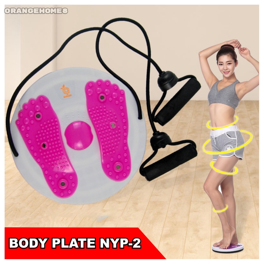 Alat Pelangsing Tubuh Magnetic Trimmer Jogging Body Plate COD