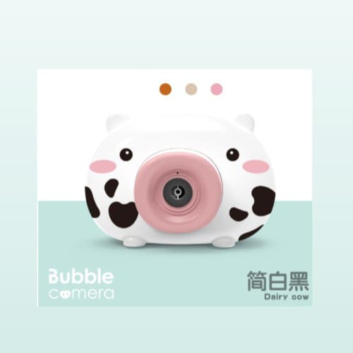 [FREE BUBBLE] Mainan Anak Bubble Camera Elektrik Kamera Gelembung Sabun 1kg muat 3pcs