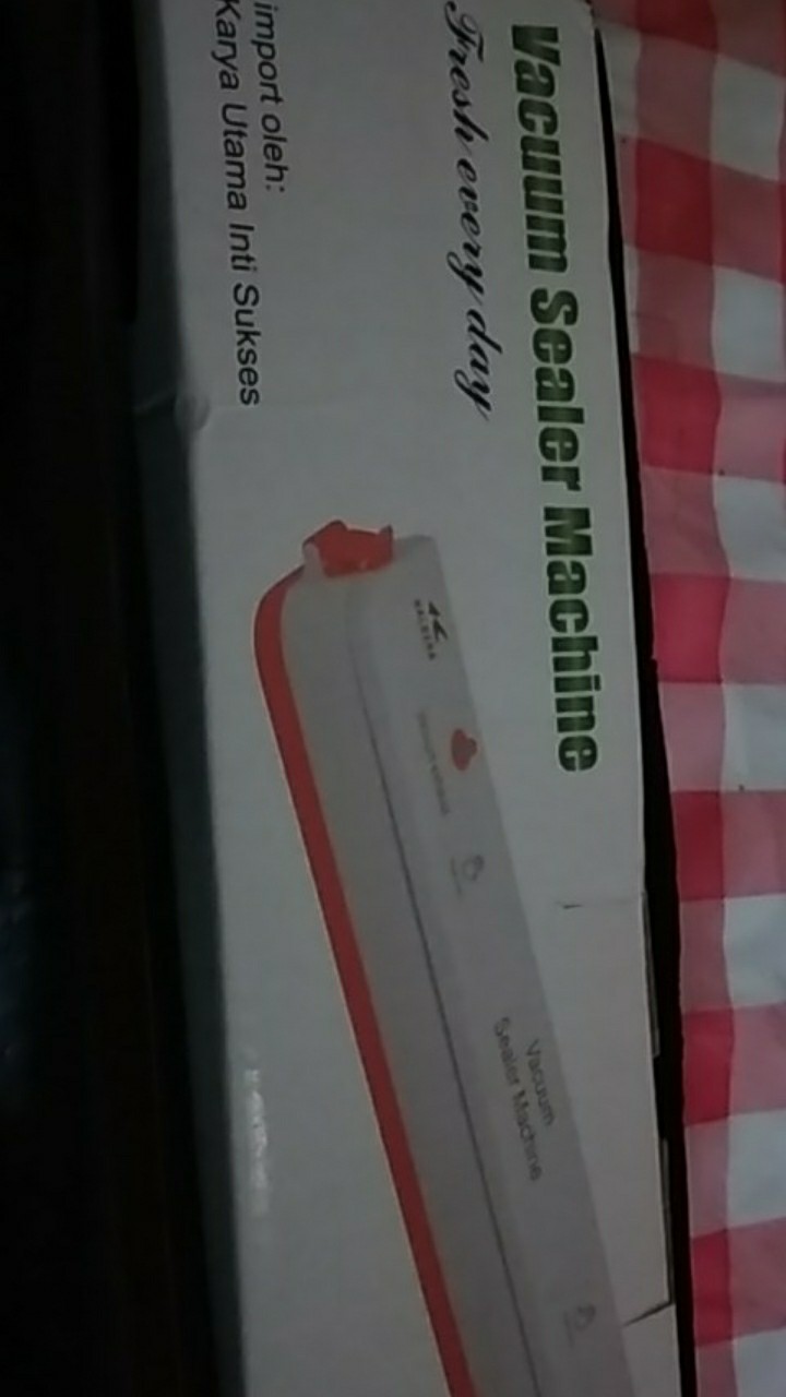 Vacuum Sealer Makanan Kedap Udara Vacum Vakum Sl-1001