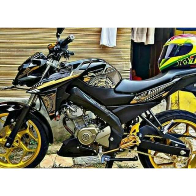 20+ Koleski Terbaru Stiker Motor Vixion Hitam