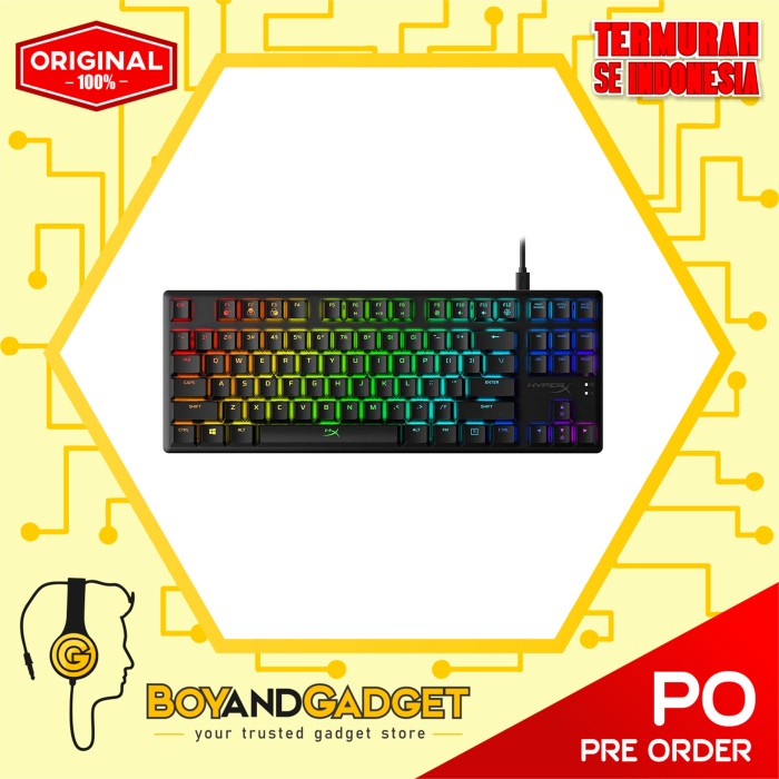 HyperX Alloy Origins Core - Tenkeyless Mechanical Gaming Keyboard