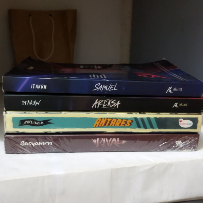 [BACA DESKRIPSI] preloved novel samuel, areksa, antares, rival