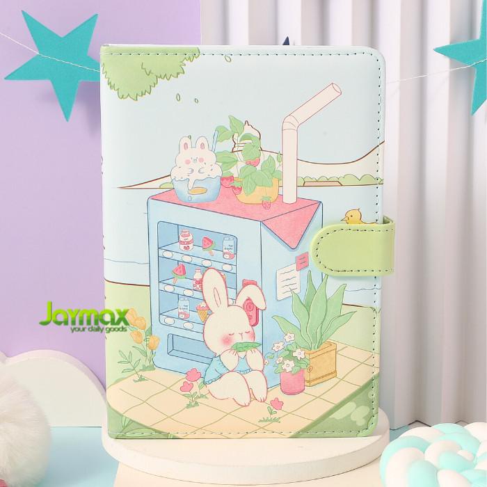 

Magnetic Notebook Dessert Bunny / Diary Jurnal agenda Buku tulis