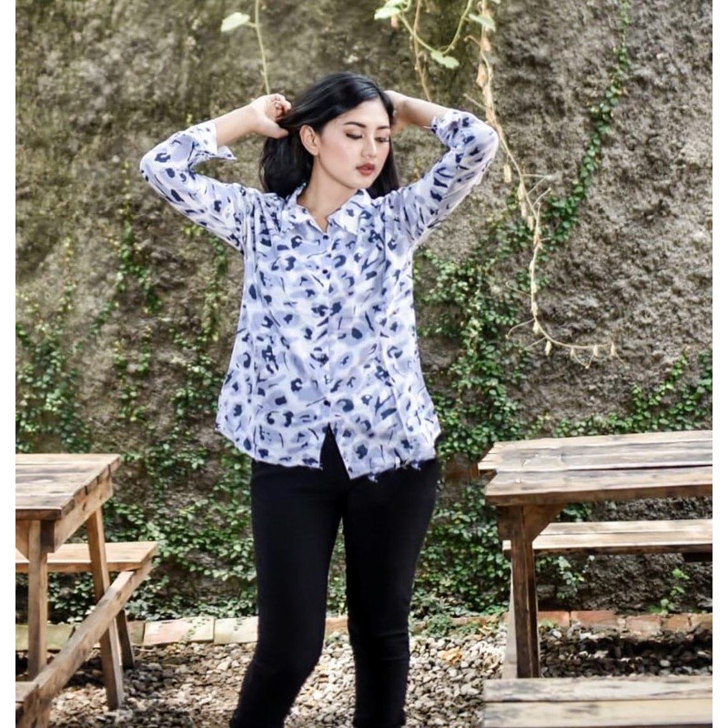 LEA BLOUSE / ATASAN MOTIF WANITA