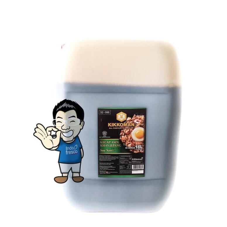 

Sale Kikkoman Soy Sauce All Purpose- Kecap Asin 18L- Khusus Gosend Instant