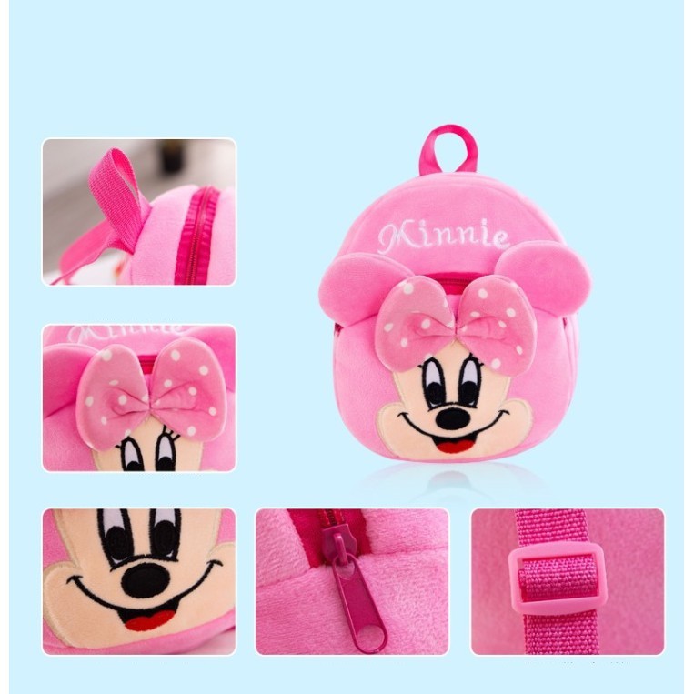 INFY - Tas Ransel Anak Karakter Bag Backpack Mini Motif Cartoon Cute Cod Import R115