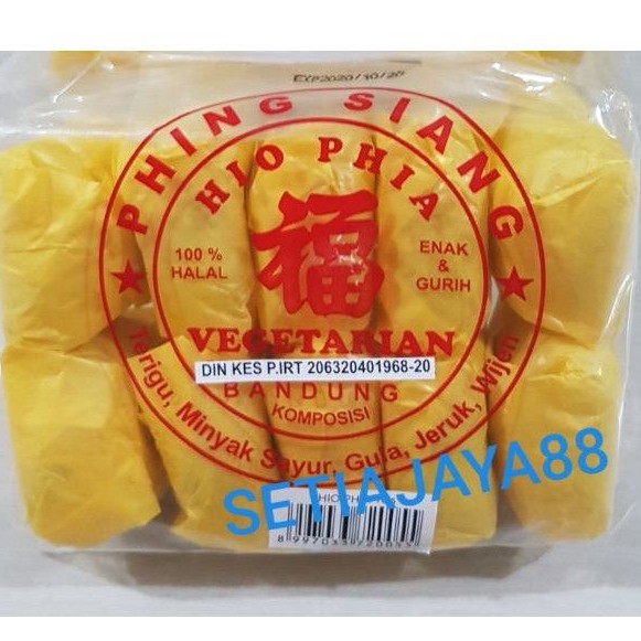 

KUE PHING SIANG HIO PIA VEGETARIAN HALAL 465 GRAM