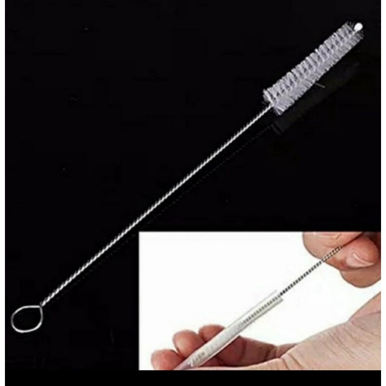 Sikat Pembersih Sedotan Stainless Steel / Sikat Dot Bayi / Sikat Botol / Sikat Stainless Steel Straw