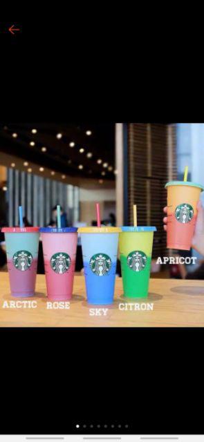 Starbucks Color Changing Reusable Cup