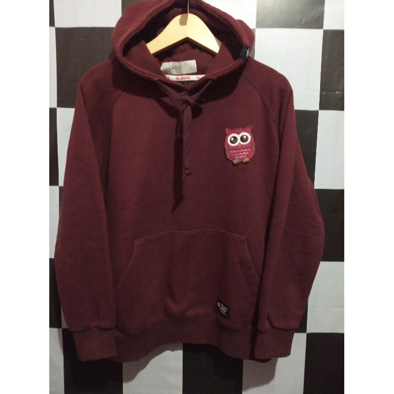 Abatis Hoodie Maroon Size XL