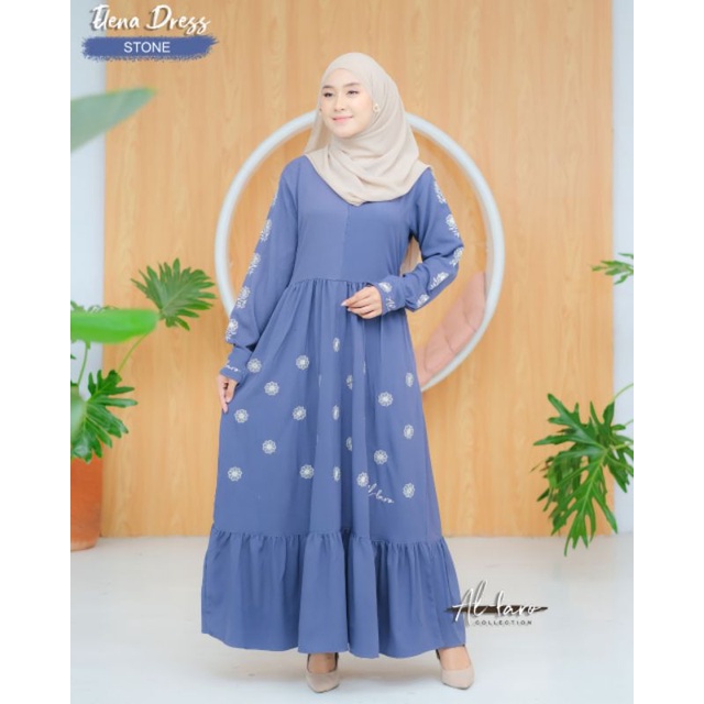 GAMIS ITY CREPE  by Al faro/al-faro/bordir