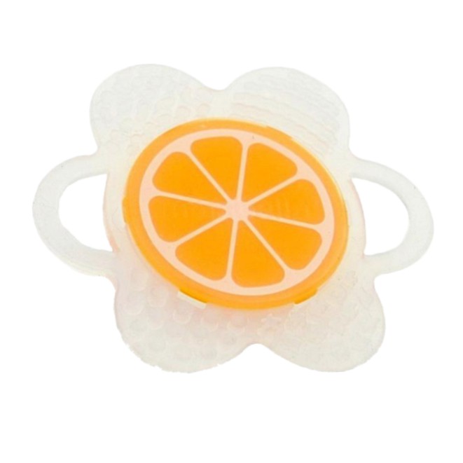 [PROMO] Mombella Flower Fruit Teether Mainan Gigitan Bayi Orange Jeruk