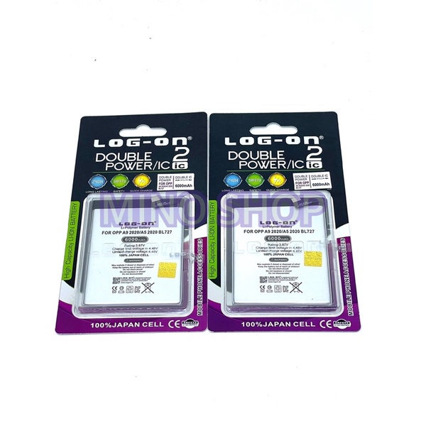 BATERAI OPPO A9 2020 - A5 2020 - BLP727 - LOG ON DOUBLE POWER BATRE