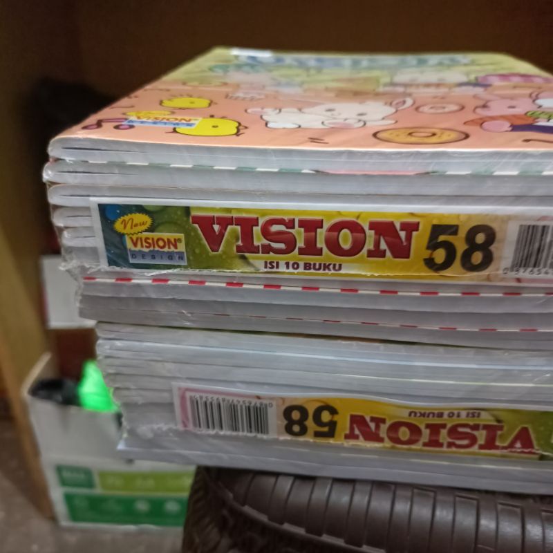 

buku tulis vision isi 58lembar