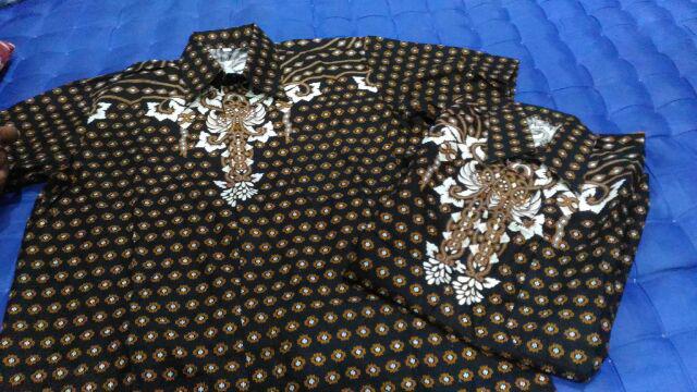 Asli Kemeja Batik Modern Kualitas Original Hem Pendek Motif Koko Sapto Kholis Pekalongan Murah Keren