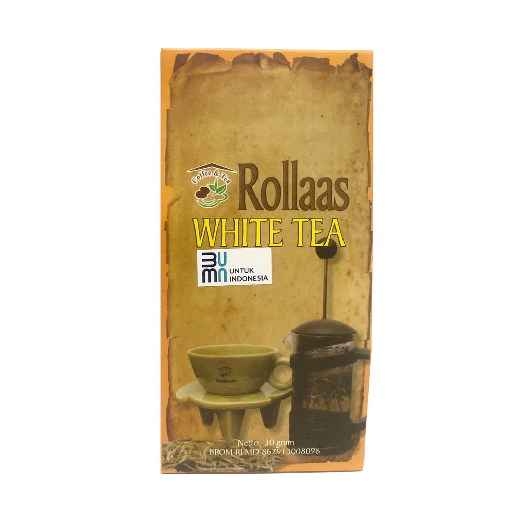 

Rollaas White Tea 30 gr - Teh