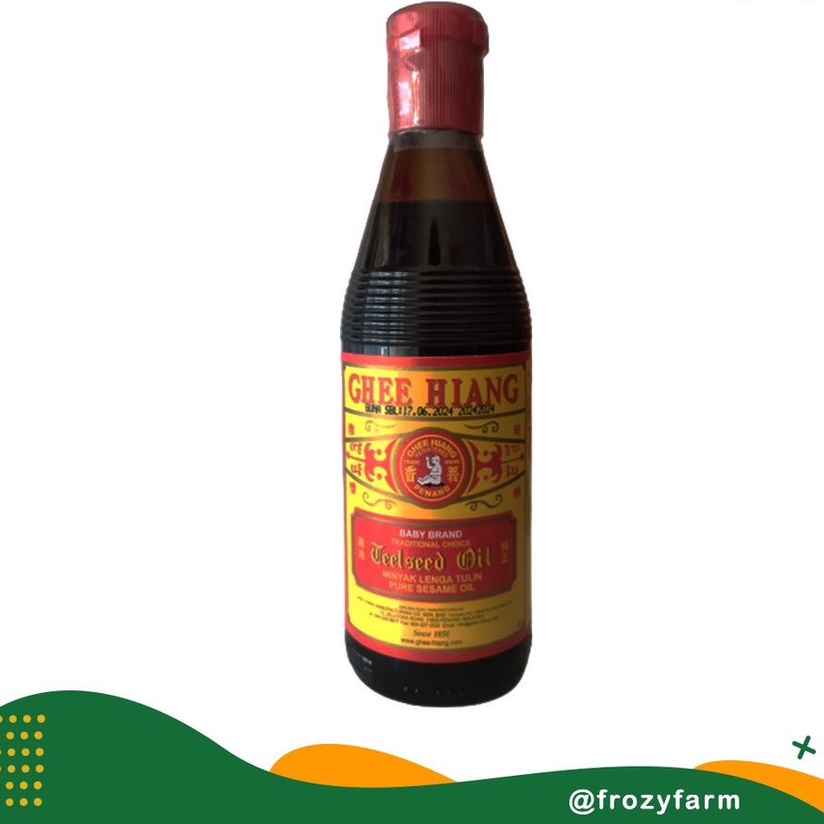 

Minyak Wijen Ghee Hiang / Minyak Wijen Baby 330 Ml