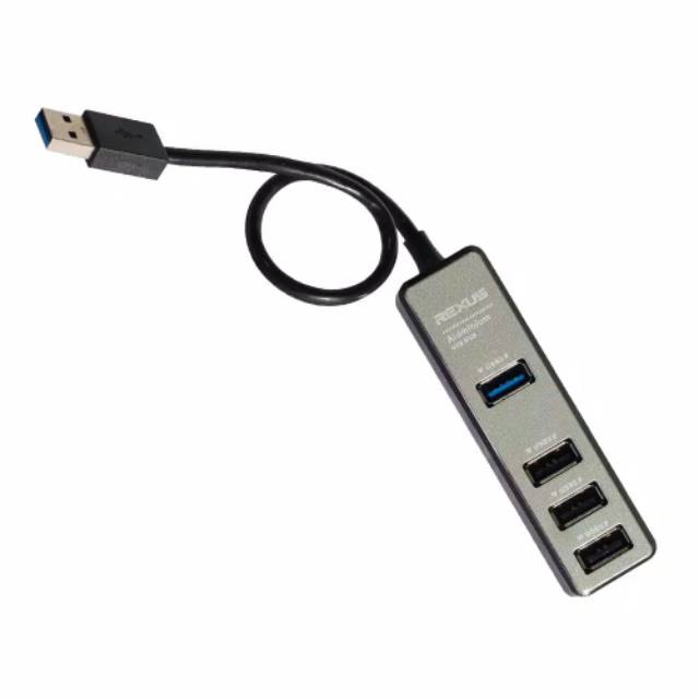 USB Hub Rexus 4 Port RXH-329/Rexus USB Hub 329 4port/Rexus RXH-329 - USB HUB 4PORT