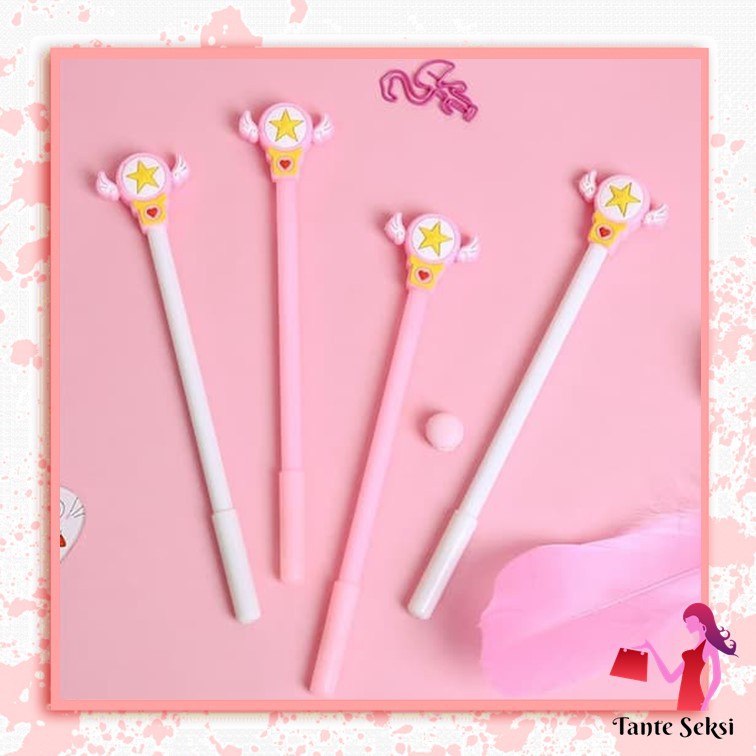 

Pena Gambar Love Hati Lucu Bolpoin Cantik Alat Tulis Pulpen Karakter Heart Cardcaptor Pen
