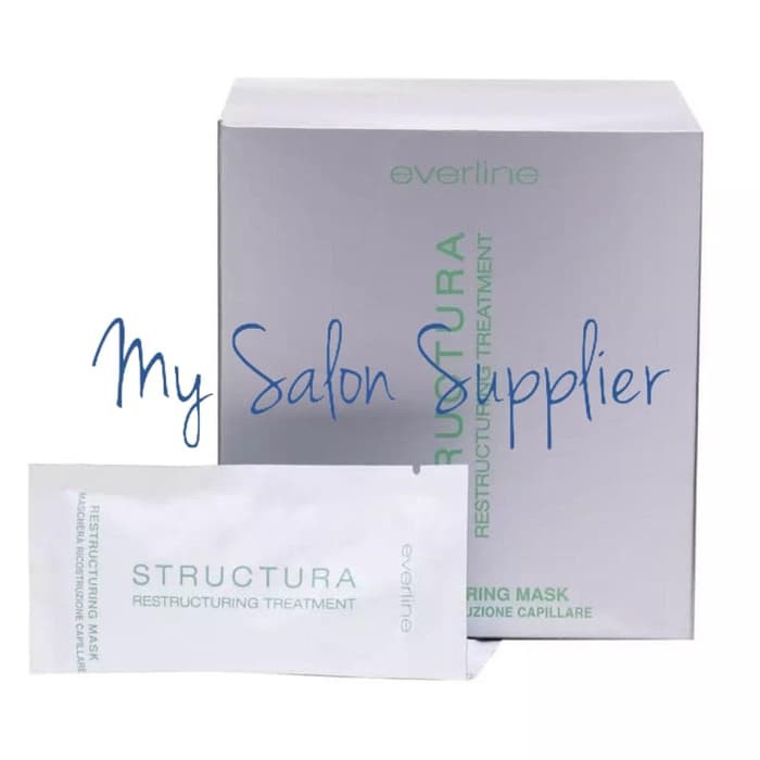 Everline Structura Restructuring Treatment Mask   Masker Rambut Sachet