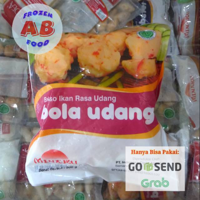 

MINAKU Bola Udang 500 gram Bakso Ikan Rasa Udang MINAKU Baso Ikan Rasa Udang 500gram Baso Udang 500g