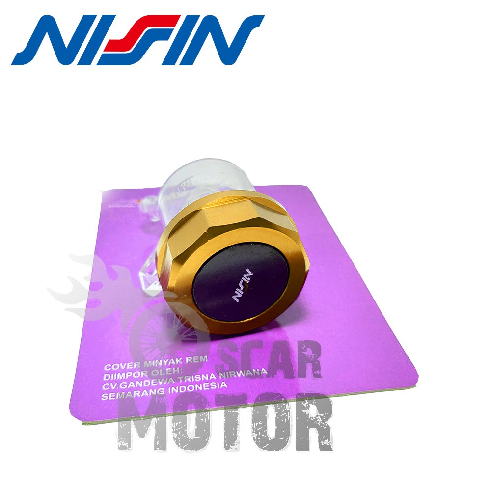 Tabung Minyak Rem NISSIN Universal Botol Oli Rem Motor Beat Mio Vario Scoopy Nmax Jupiter Supra Dll motor