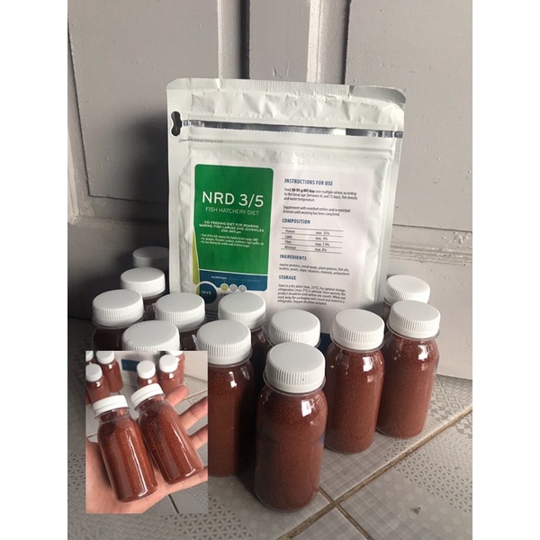 Pakan ikan hias cupang / guppy / koi Pelet NRD