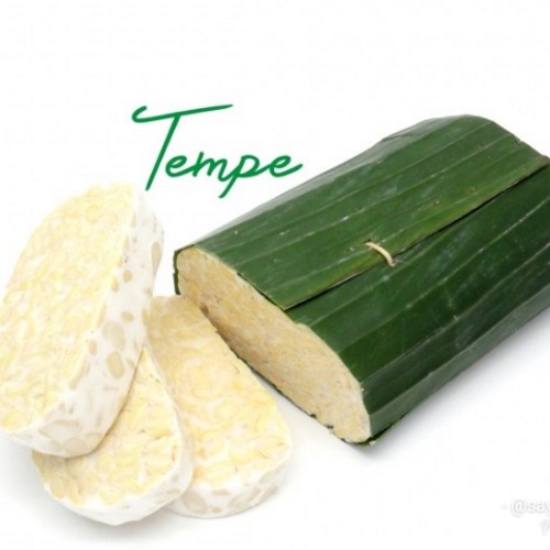 

Tempe besar bungkus daun Pontianak