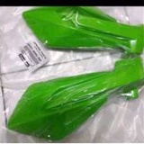 cover handgrip atau cover handguard klx bf warna hijau original