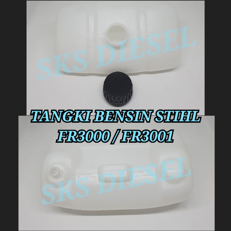 TANGKI MINYAK BENSIN MESIN POTONG RUMPUT FR3000 FR3001 STIHL STHIL PUTIH