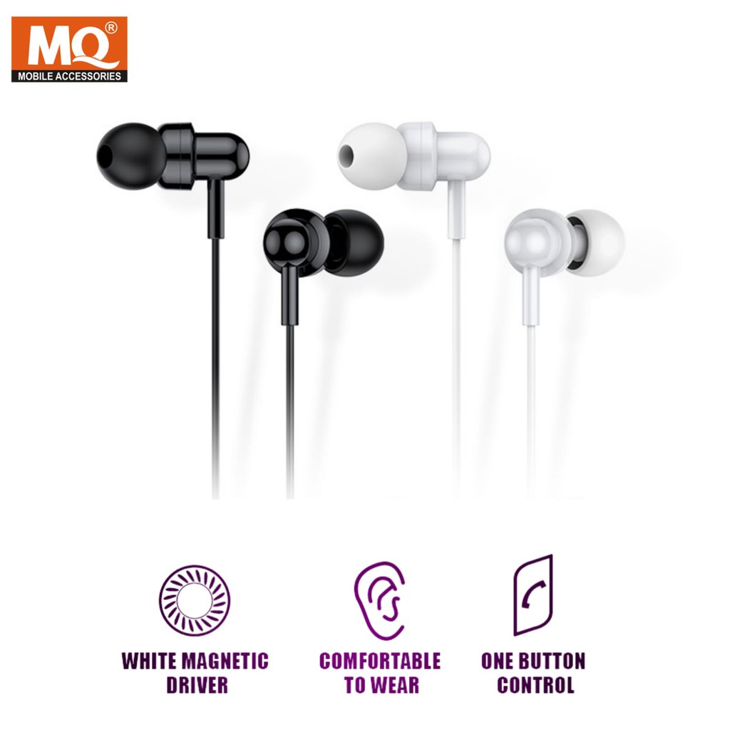 SB MQ127 Earphone Headset Kabel Super Big Bass Brand original