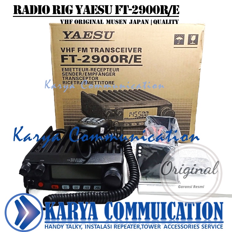 RIG YAESU FT-2900R/E ORIGINAL MUSEN JAPAN